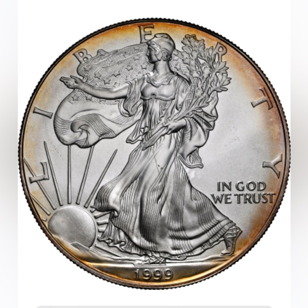 1999 American Eagle Silver Dollar Coin
